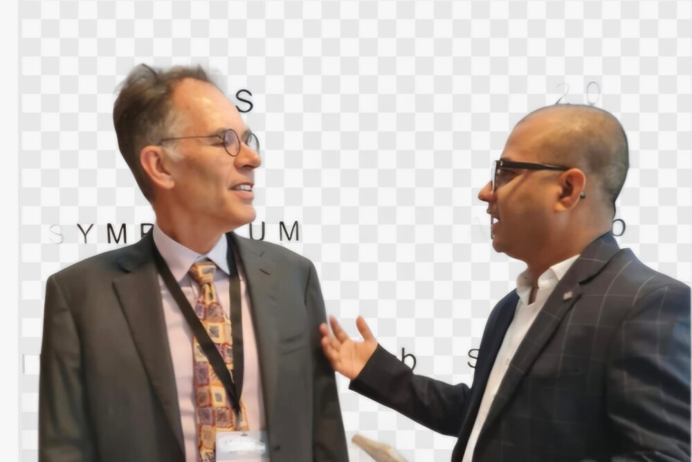 LAQSA Co-Founder Pankaj Mani in discussion with Nobel Economics Laureates Prof. Guido Imbens