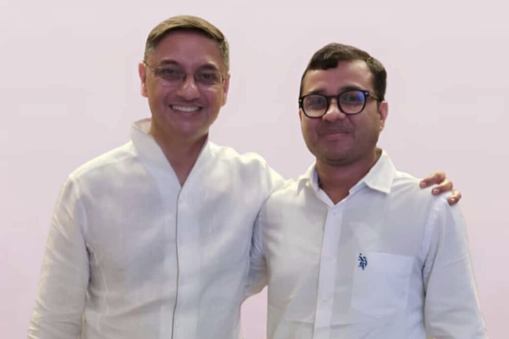 LAQSA Co-Founder Pankaj Mani in discussion with Sanjiv Sanyal